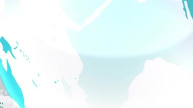 Dijital dünya ve şebeke arkaplanı üzerine haber metinleri animasyonu. Global, teknoloji, ağ, gezegen, iletişim, yayın