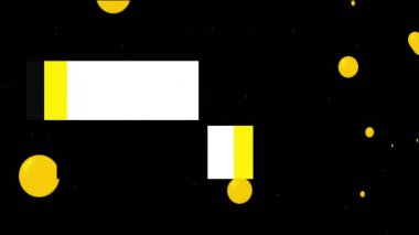 Parlak sarı arka planda yüksek puanlı metin animasyonu. Tipografi, grafikler, canlı, canlı, kutlama, oyun