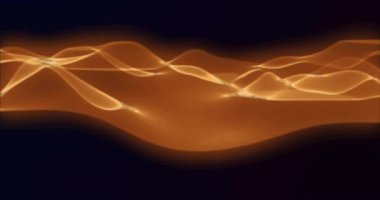 Siyah arkaplanda hareket eden kırmızı ve mavi şekillerin animasyonu. Sosyal medya ve dijital arayüz kavramı, dijital olarak oluşturulmuş video.