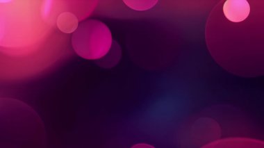 Pembe ve mor bokeh ışıkları koyu arkaplanda canlandırma. 