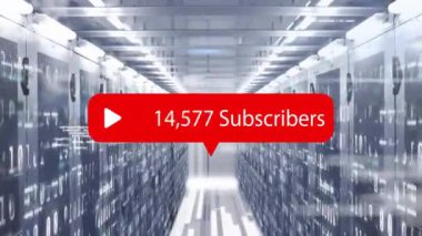 Sunucuları olan veri merkezi, raflar üzerinde 247,436 abonesi var. Teknoloji, ağ, bağlantı, altyapı, donanım, veri yönetimi