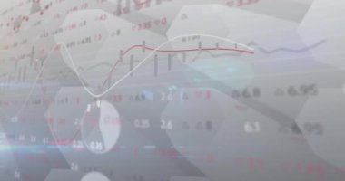 Borsa istatistikleri üzerinden finansal veri tabloları ve grafikler. Finans, veri analizi, yatırım, analitik