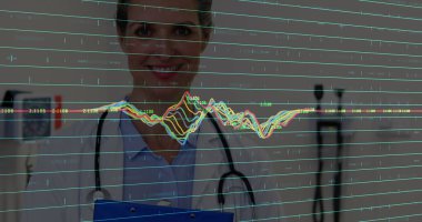 Küre ve bağlantı ağlı metin görüntüsü. Dijital arayüz teknolojisi ve ağ konsepti dijital olarak oluşturuldu.