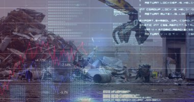 Futbol oyuncuları üzerinde dünya haritası ve veri işleme resmi. Küresel spor ve dijital arayüz kavramı dijital olarak oluşturulmuş görüntü.