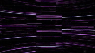 Başlangıç metninin neon desen arkaplanı üzerinden canlandırması. Küresel video oyunu, dijital arayüz, iletişim, bilgisayar ve veri işleme kavramı dijital olarak oluşturuldu.