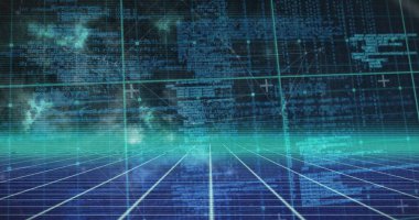 Siyah bir zemin üzerinde yüzen ışık izlerinin dijital bir görüntüsü, teknolojinin mümkün kıldığı küresel bağlantıları sembolize ediyor.. 