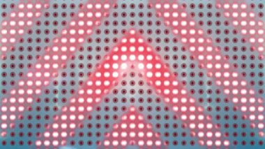 Siyah arkaplanda hareket eden parlak ışık lekelerinin animasyonu. Desen, renk, şekil, ışık ve hareket konsepti dijital olarak oluşturulmuş video.