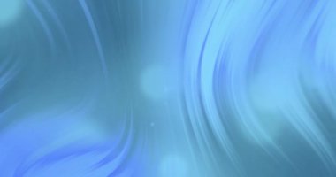 Mavi arka planda ışık noktaları ve patikaların animasyonu. Şekiller, hareket ve arkaplan konsepti dijital olarak oluşturulmuş video.