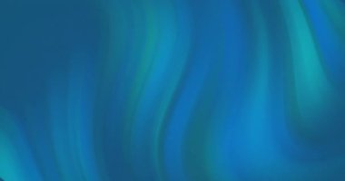 Mavi arka planda hareket eden ışık izlerinin animasyonu. Şekiller, hareket ve arkaplan konsepti dijital olarak oluşturulmuş video.