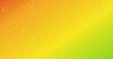 Gururlu Igbtq metninin animasyonu ve gökkuşağı arkaplanından düşen yıldızlar. Gurur ayı, lgbtq, insan hakları ve eşitlik kavramı dijital olarak oluşturulmuş video.