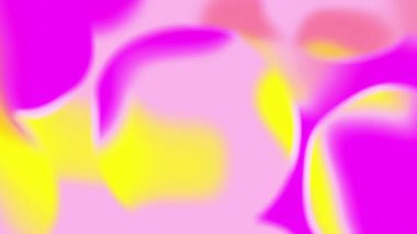 Renkli hareketli şekillerin animasyonu. Şekiller, renkler, arkaplanlar ve dijital arayüz konsepti dijital olarak oluşturulmuş video.