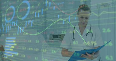 Küre ve bağlantı ağlı metin görüntüsü. Küresel dijital arayüz teknolojisi ve ağ oluşturma konsepti, dijital olarak oluşturulmuş görüntü.