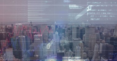 Küre ve bağlantı ağlı metin görüntüsü. Küresel dijital arayüz teknolojisi ve ağ oluşturma konsepti, dijital olarak oluşturulmuş görüntü.