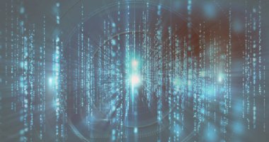 Beyaz arkaplanda ışık lekeleri ve izler. Işık, şablon ve hareket konsepti, dijital olarak oluşturulmuş görüntü.