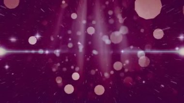 Sihirli atmosfer yaratmak, animasyonda parlayan bokeh ışıkları ve mercek parlamaları yaratmak. parıltı, parıltı, fantezi, görsel efektler