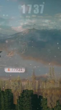 Manzara arka planında sosyal medya simgelerinin ve numaraların animasyonu. Sosyal medya ve iletişim konsepti dijital olarak oluşturulmuş video.