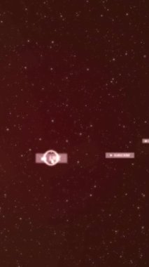 Kahverengi arkaplan üzerinde başparmaklar ve sosyal medya metinleri ve simgelerinin animasyonu. küresel sosyal medya, iletişim ve dijital arayüz kavramı dijital olarak oluşturulmuş video.