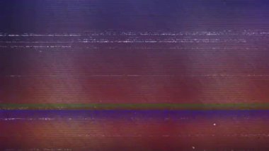 Yatay çizgileri ve dokulu gradyanı olan renkli soyut desenlerin animasyonu. dijital, sanat, tasarım