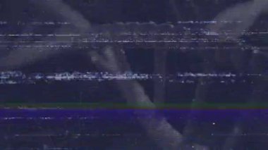 Soyut şekiller üzerinde hatalı etkisi olan animasyon gizemli bir atmosfer yaratır. Dijital, atmosferik, geleceksel, hareket, sanat