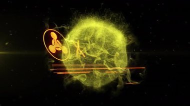 Kırmızı alarm ve acil eylem sarı küre animasyonu üzerinde metin gerektiriyor. Acil durum, uyarı, bildirim, acil, kriz, tehlike