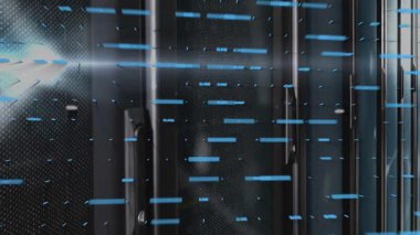 Dijital arkaplan üzerinden veri görselleştirme ve analizi soyut tasarım ile canlandırılıyor. analitik, teknoloji, yenilik, fütüristik, ağ