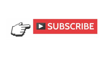 El imleci abonelik tuşuna işaret ederek çalma simgesiyle çevrimiçi etkileşimi arttırıyor. Sayısal, katılım, pazarlama, içerik, medya, web