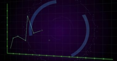 Kalkan simgesi animasyonu üzerinde dalgalanan veri çizgileri olan dijital güvenlik grafiği. Siber güvenlik, veri koruması, güvenlik, şifreleme, teknoloji, analitik