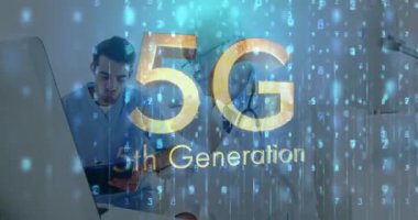 5G teknolojili animasyon, sağlık uzmanlarının sağlık ortamında tartışmalarından daha önemli. Telekomünikasyon, bağlantı, yenilik, dijital, ağ, hastane