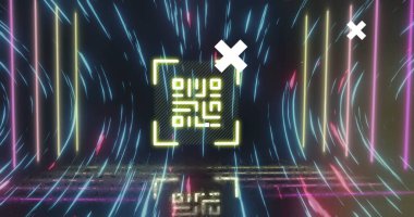 Dünya haritası üzerinde veri işleme resmi. küresel iş, bağlantılar, veri işleme ve teknoloji konsepti dijital olarak oluşturulmuş görüntü.