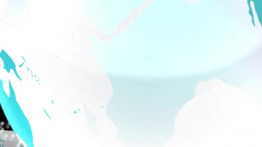 Dijital küre ve altıgen desenli son dakika haber metninin animasyonu. yayın, teknoloji, iletişim, fütüristik, medya, arkaplan