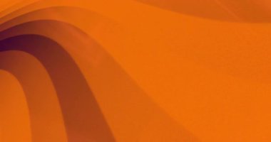 Dinamik görsel efekt, soyut turuncu ve mor dalgalı animasyon deseni yaratıyor. canlı, renkli, dijital, tasarım