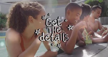 Bilardoyla, insanlar yıldızların animasyonuyla içiyor ve detayları mesajlaşıyorlar. Tatil, tatil, rahatlama, toplanma, kutlama, keyif