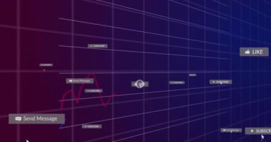 Kadın tasarımcı ev ofisinde işbirliği yapıyor, finans çubuğu grafikleri ve renk çizelgeleri üst üste geliyor. Yaratıcı çalışma alanı, uzak takım çalışması, dijital işbirliği, grafik tasarım, üretkenlik, yenilik, modern iç mekan