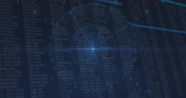 Radyal dairesel veri canlandırması arayüzde canlandırma, kod akımlarını ve düzenlenmiş etiketleri gösteriyor. Teknoloji, veri analizi, siber güvenlik, arayüz, dijital, geleceksel, görselleştirme