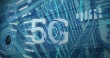 Küre ve bağlantı ağlı metin görüntüsü. Dijital arayüz teknolojisi ve ağ konsepti dijital olarak oluşturuldu.