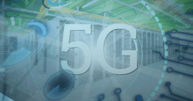 Küre ve bağlantı ağlı metin görüntüsü. Dijital arayüz teknolojisi ve ağ konsepti dijital olarak oluşturuldu.