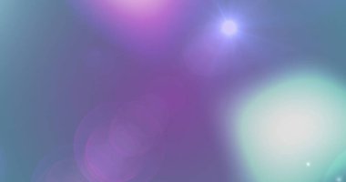 Koyu arkaplanda parlayan ışıkların görüntüsü. Arkaplan, hareket, enerji konsepti dijital olarak oluşturulmuş görüntü.