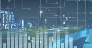 Küre ve bağlantı ağlı metin görüntüsü. Dijital arayüz teknolojisi ve ağ konsepti dijital olarak oluşturuldu.