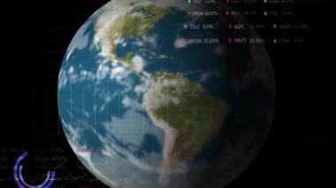 Bulutlu gökyüzünde kırmızı yeşil çizgi çizgilerini gösteren şeffaf finansal tablo. Veri görselleştirme, finansal analiz, dijital arayüz, bilgi tasarımı, teknolojik yenilik, iş zekası, bulut arkaplanı