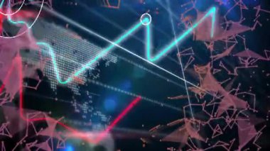 Neon veri görselleştirme elementleri 3 boyutlu HUD ile canlandırılıyor, dalga formları ve çubuk grafikleriyle. Fütürist, dijital, soyut, enerjik, analitik, teknolojik, yüksek teknoloji