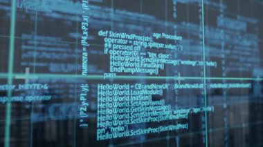 Grafik tasarımcıları, bulanık şehir silueti boyunca parlayan düğümlerle ağ şebekesini görselleştiriyor. Gelecek, teknoloji, mimari, yenilik, dijital, soyut, neon