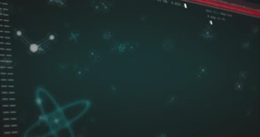 Sürüklenen ağ düğümleri, bellek analizi için terminal pencere kaydırma büyüsü ve ASCII ile başlıyoruz. Siber güvenlik, dijital, teknoloji, veri, analiz, fütürist, minimalist