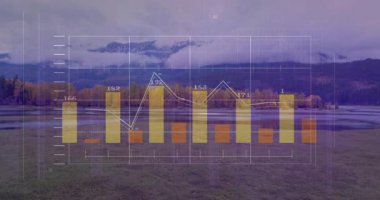 Çubukları sola kaydırmak yükseklikleri ayarlamak verileri görselleştirmek, çayırı açığa çıkarmak. Analizler, veri görselleştirme, bilgi, ilerleme, eğilim, grafik, performans