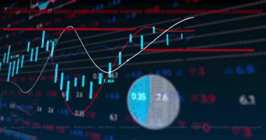 Veri beslemesi ilerleyen şamdan çubukları yükselen kaldırma eğrileri duraksamayı gösteren örtüleri açığa çıkarıyor. Finans, analitik, ön panel, görselleştirme, alım-satım, menkul kıymetler, piyasa