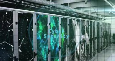 HUD 'nin genişletilmesi, sunucu raflarının taranması ve verilerin güvence altına alınması siber güvenlik çöküyor. Teknoloji, dijital, fütüristik, koruma, altyapı, yenilik, ağ