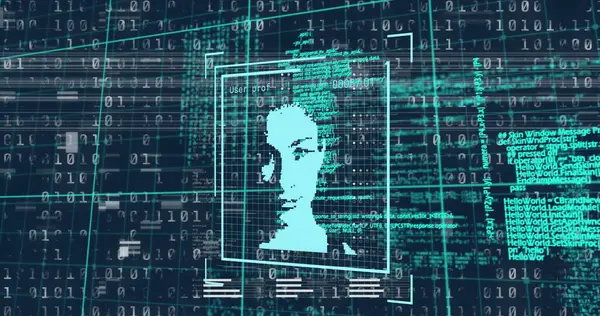 Bağlantılar ve dijital simgelerden oluşan bir dünya görüntüsü. Küresel ağ bağlantıları veri işleme teknolojisi ve dijital arayüz konsepti dijital olarak oluşturulmuş resim.