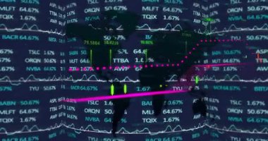 Arkaplan sürücüsü dünya haritasını açmak yükselen kurdeleler, barlar, şamdanlar pazar eğilimini gösteriyor. Finans, veri görselleştirme, teknoloji, analitik, yatırım, dijital, ekonomi