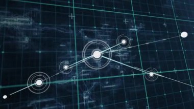 Merkezi düğüm, göktaşı şebekesinde beliriyor ve parlayan çizgiler ile ağ genişlemesini destekliyor. Teknoloji, bağlantı, dijital, gelecek, yenilik, ağ, görselleştirme