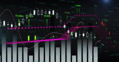 Kene varış çizelgesinde yükselen şamdanları canlandırmak, Ichimoku bulutunu genişletmek, patlamanın sinyalini vermek. Finansal, analitik, ön panel, veri görselleştirme, teknoloji, pazarlama, veri güdümlü