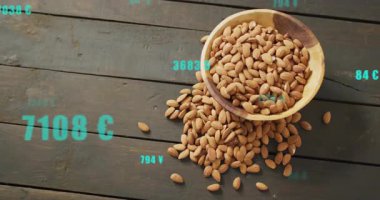 Tahta kâse, badem devirme, piyasa değerlerini güncelleme badem düşüşü, sinyal değişimi. Finans, pazar, veri, teknoloji, analitik, kırsal, doğal